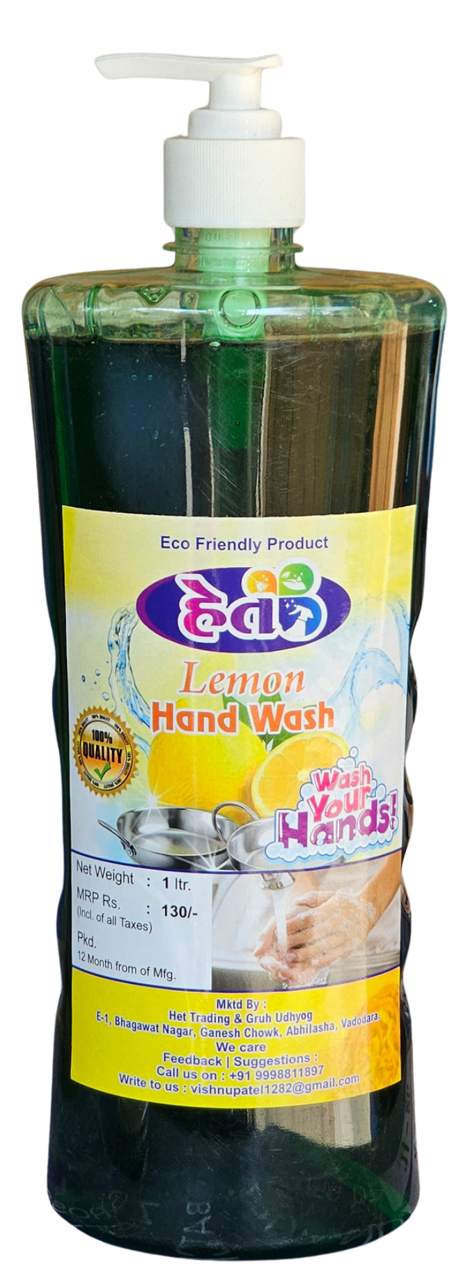 V-Het Lemon Handwash 1L