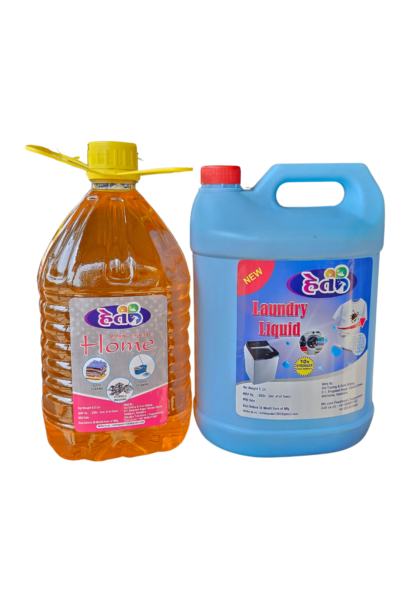 V-Het Dishwash + Laundry Liquid 5L Combo